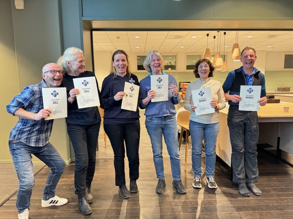 Utdeling av hundeførermerker