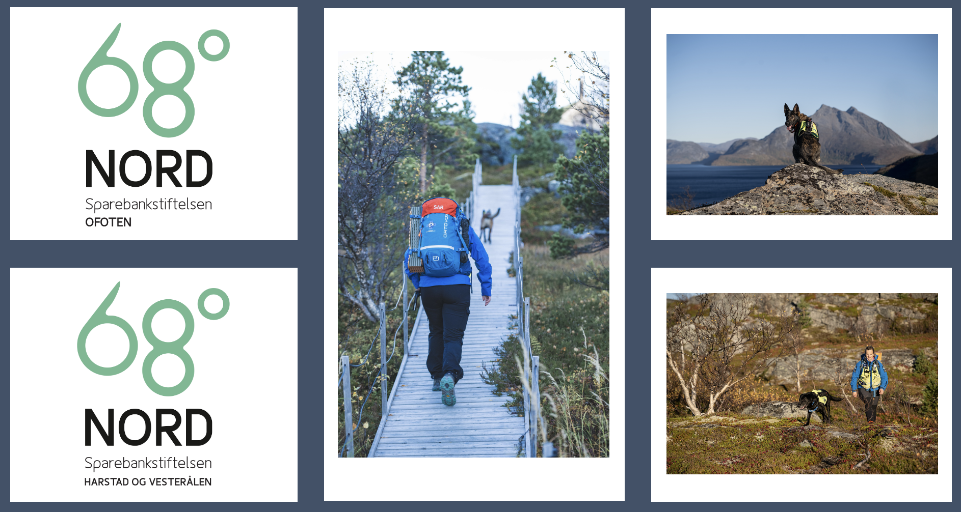Tusen takk til Sparebankstiftelsen 68° Nord Harstad og Vesterålen og Sparebankstiftelsen 68° Nord Ofoten!